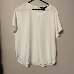 Chic White Women's Blouse